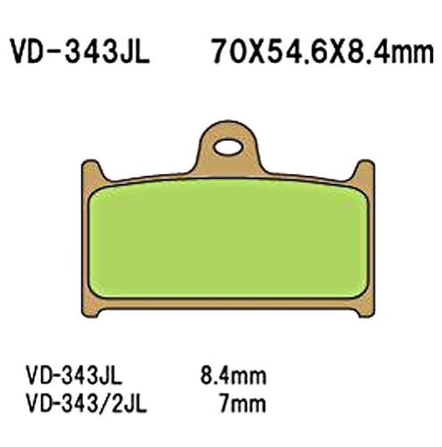 Amazon | ベスラ(Vesrah) ブレーキパッド シンタードメタル VD